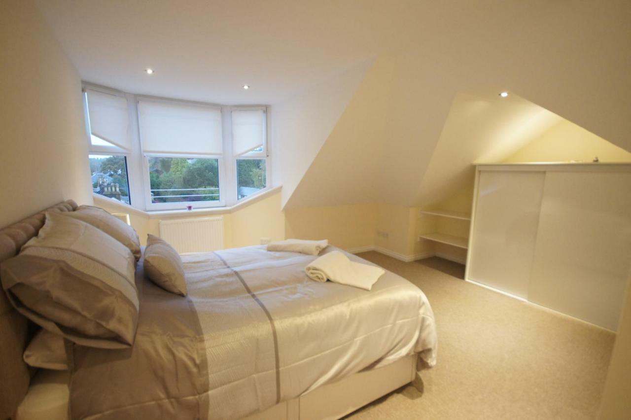 Modern, Cosy Apartment In Bearsden With Private Parking กลาสโกว์ ภายนอก รูปภาพ